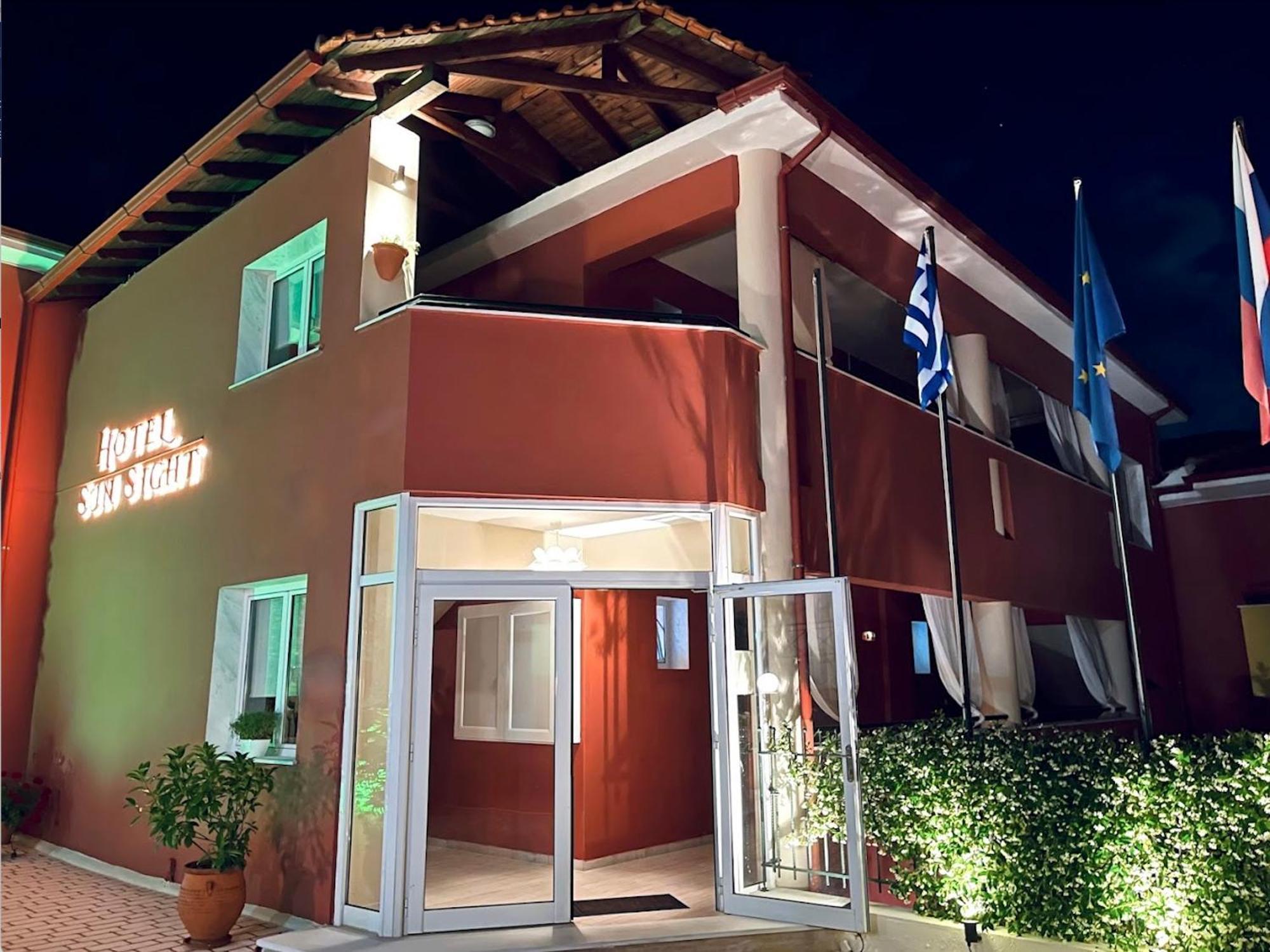 Hotel Sun Sight Pefkochori Exterior photo